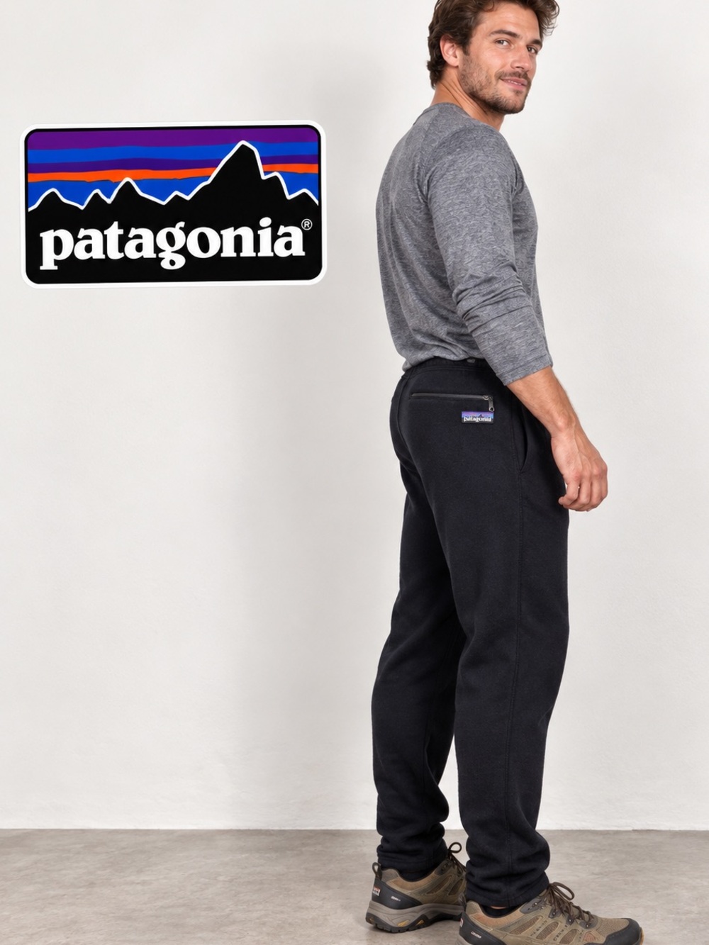 Base layer Patagonia Capilene fleece pants